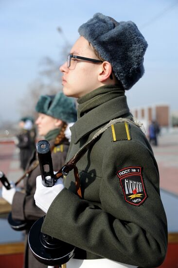 День защитника Отечества в городах России