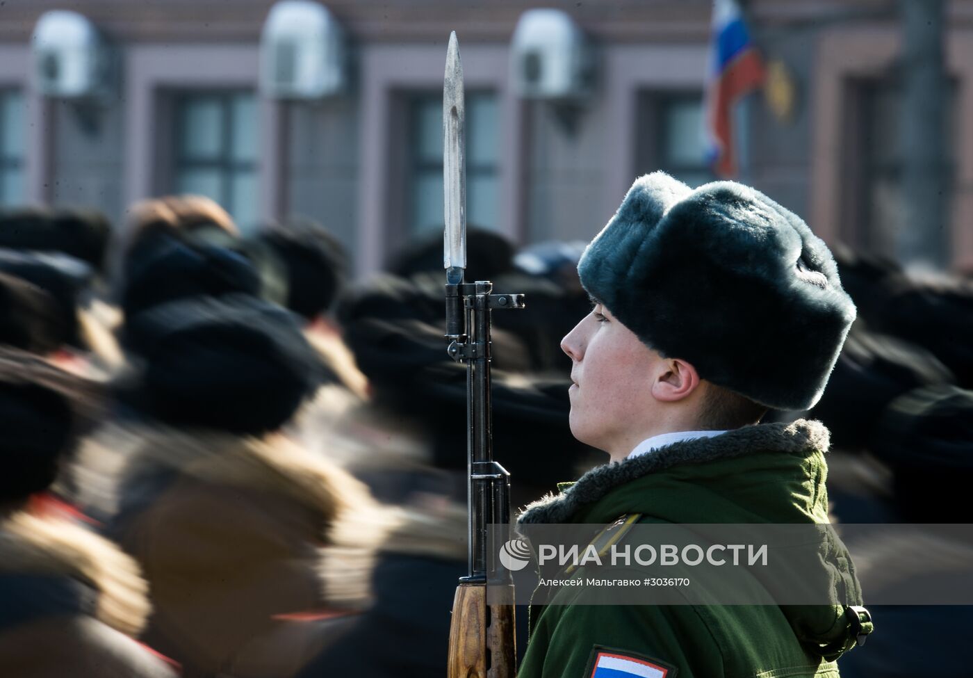 День защитника Отечества в городах России