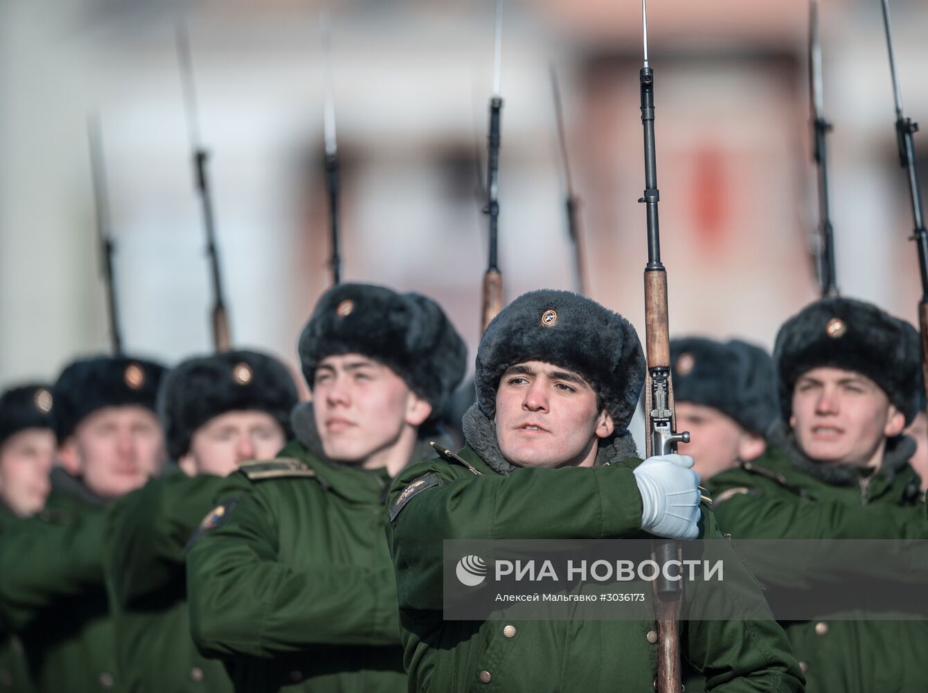 День защитника Отечества в городах России