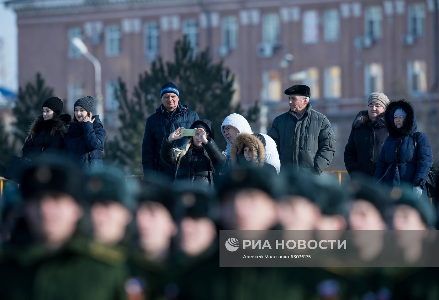 День защитника Отечества в городах России