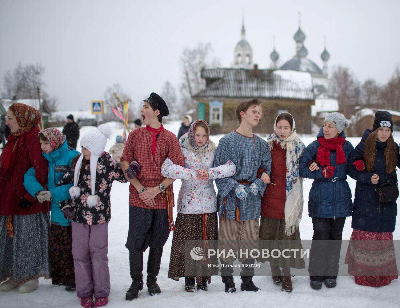 Празднование Широкой Масленицы в Давыдово