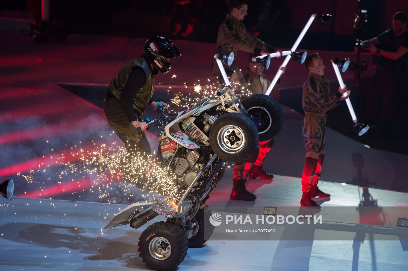 Церемония открытия III Всемирных зимних военных Игр