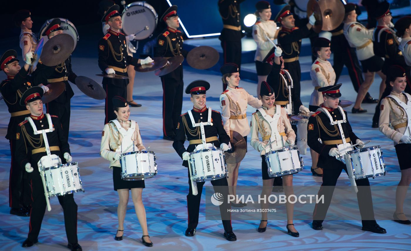 Церемония открытия III Всемирных зимних военных Игр