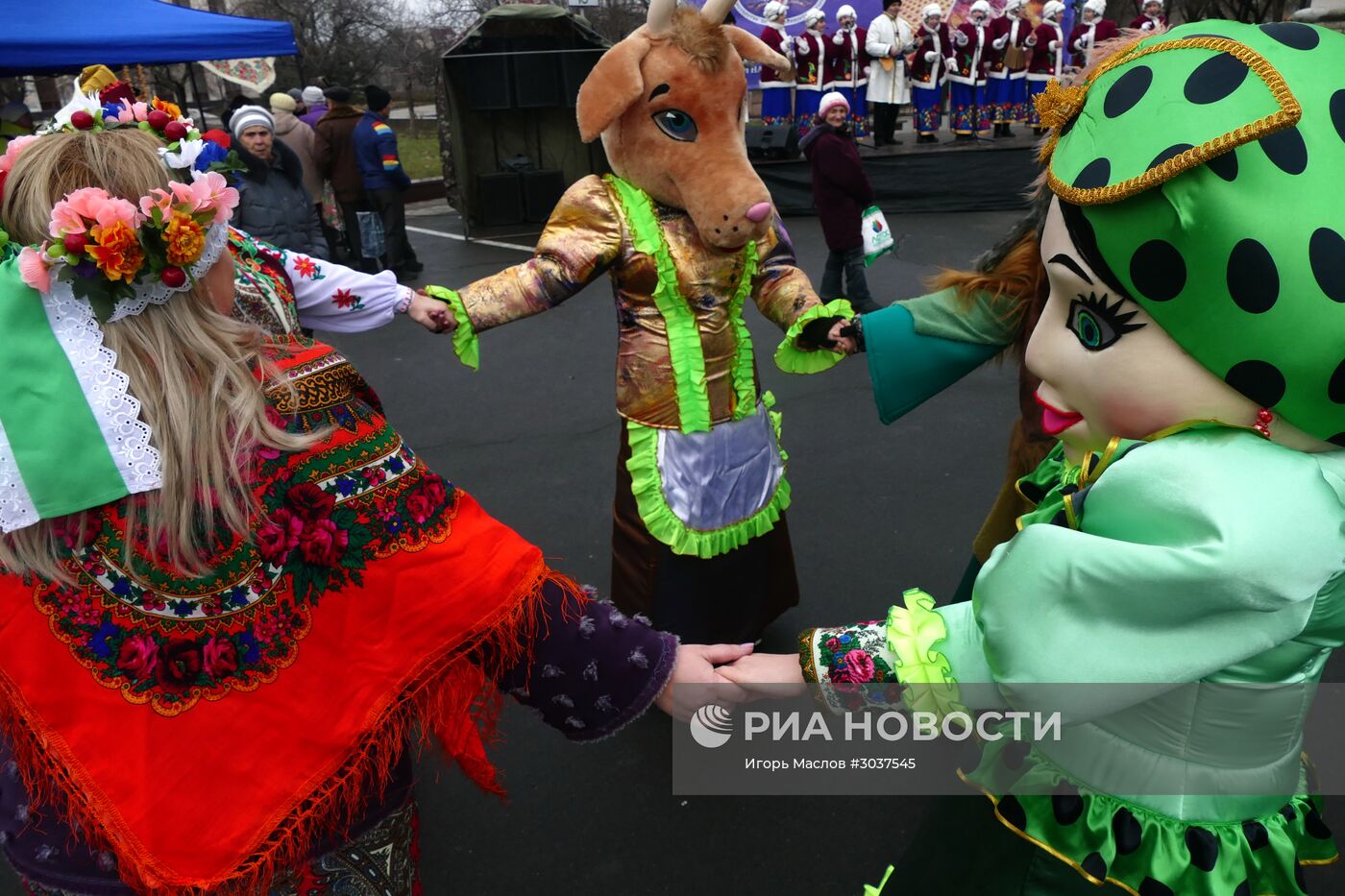 Ярмарка "Большая Масленица 2017" в Донецке