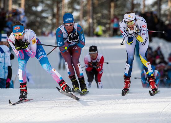 Лыжные гонки. Чемпионат мира. Женщины. Скиатлон
