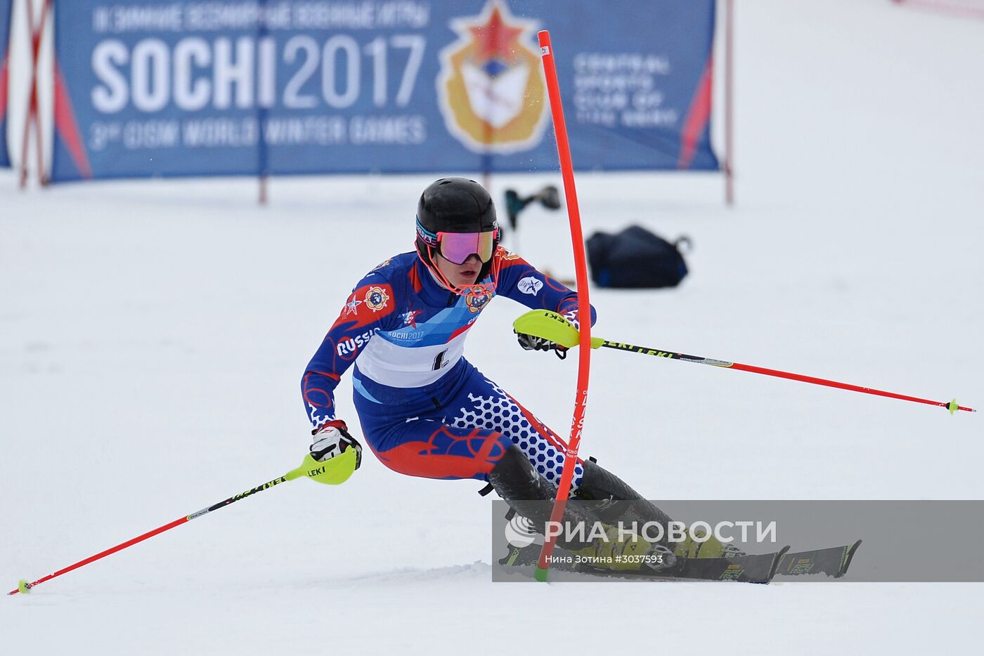 III Всемирные зимние военные Игры. Горнолыжный спорт. Мужчины. Слалом