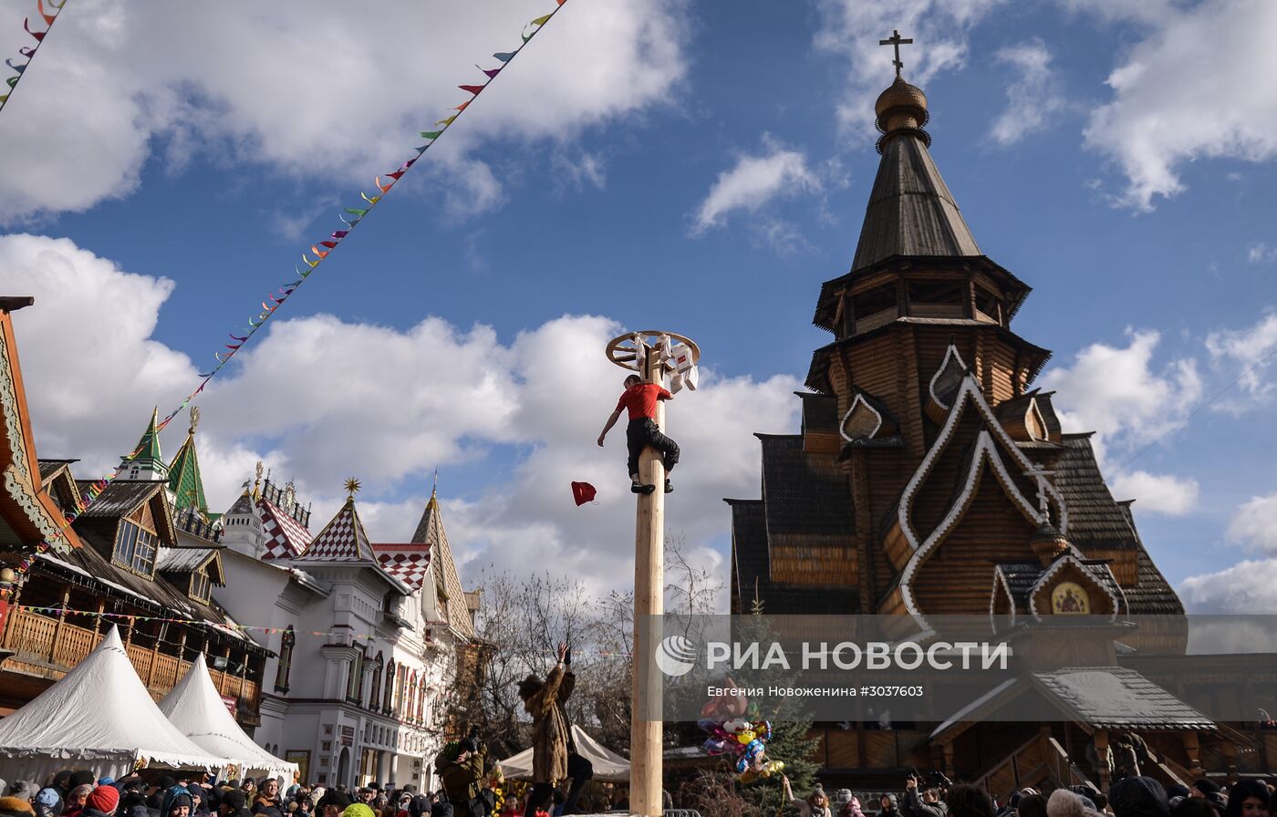 Масленичные гуляния в Москве