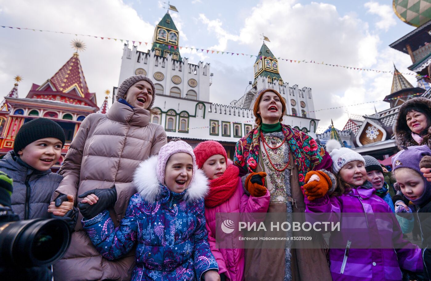 Масленичные гуляния в Москве