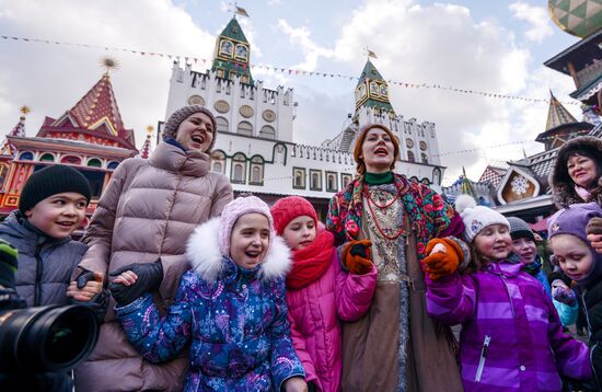 Масленичные гуляния в Москве