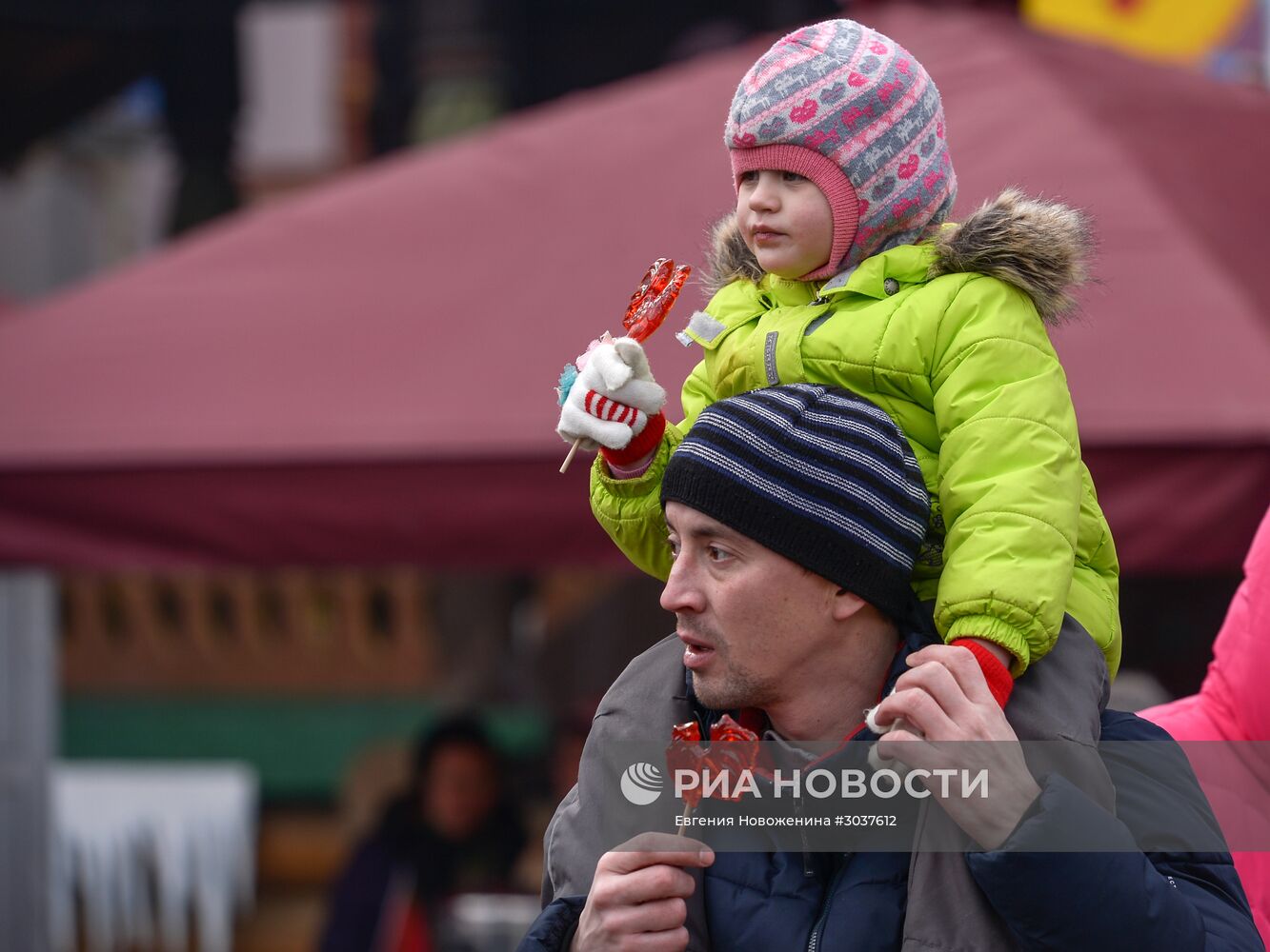 Масленичные гуляния в Москве