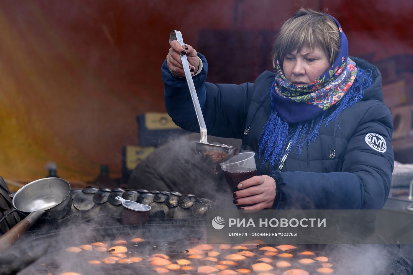 Масленичные гуляния в Москве