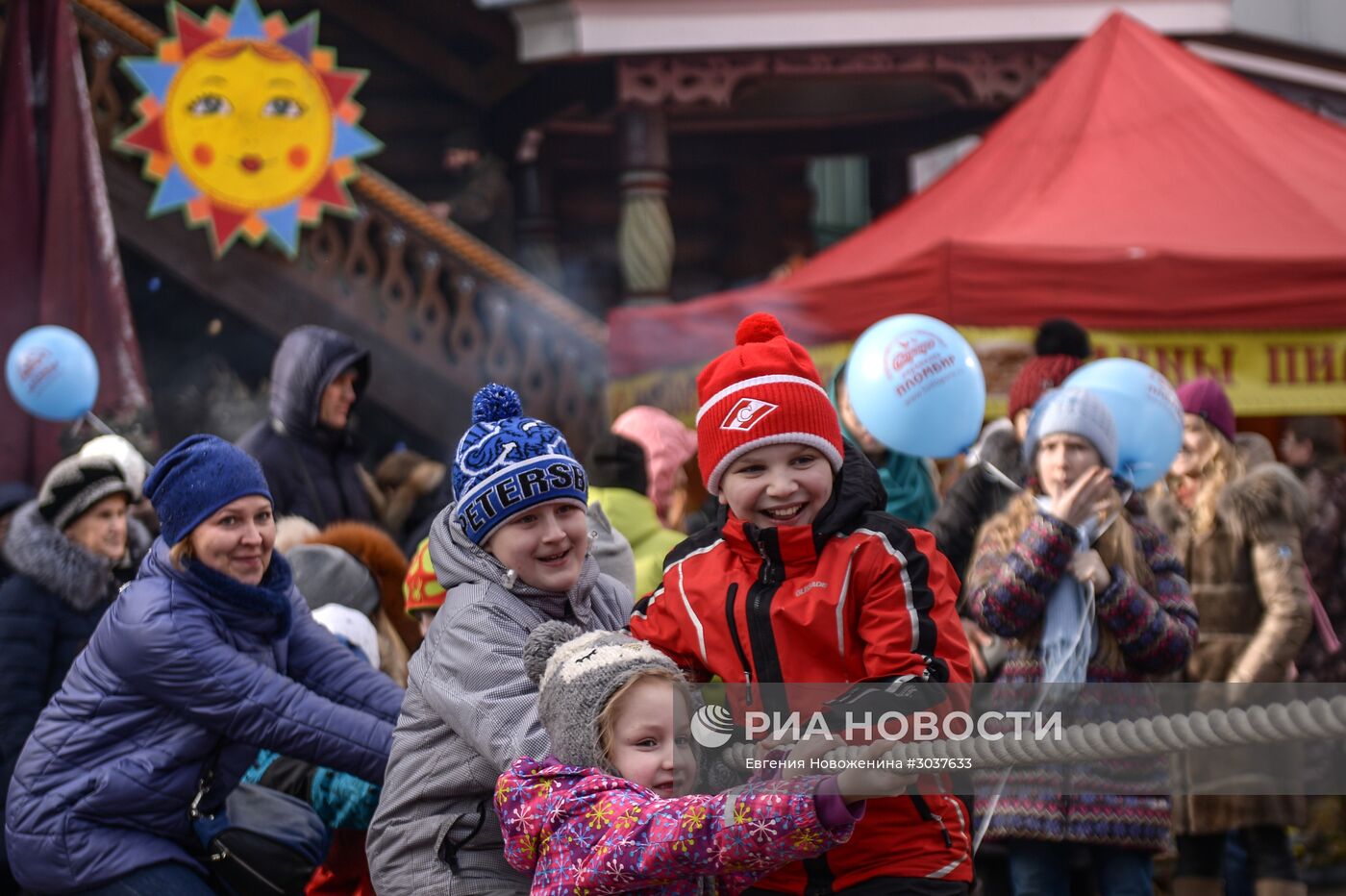 Масленичные гуляния в Москве
