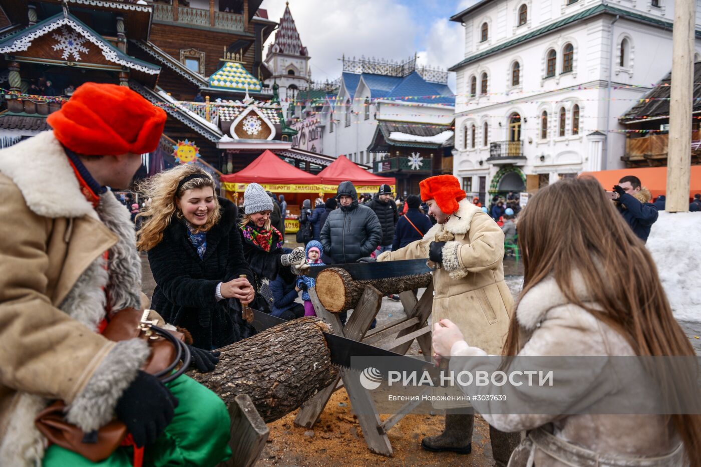 Масленичные гуляния в Москве