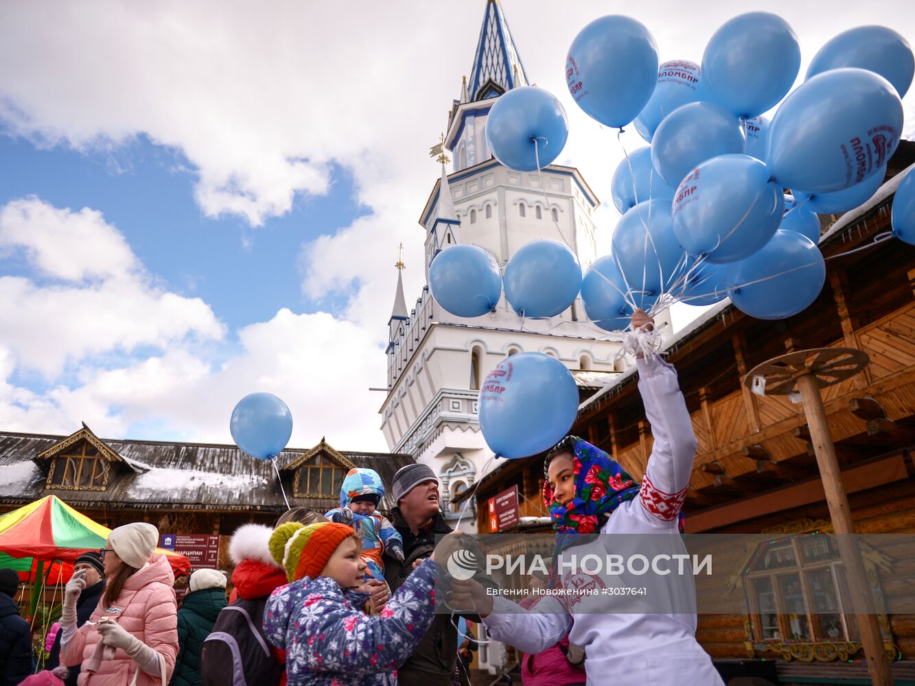 Масленичные гуляния в Москве