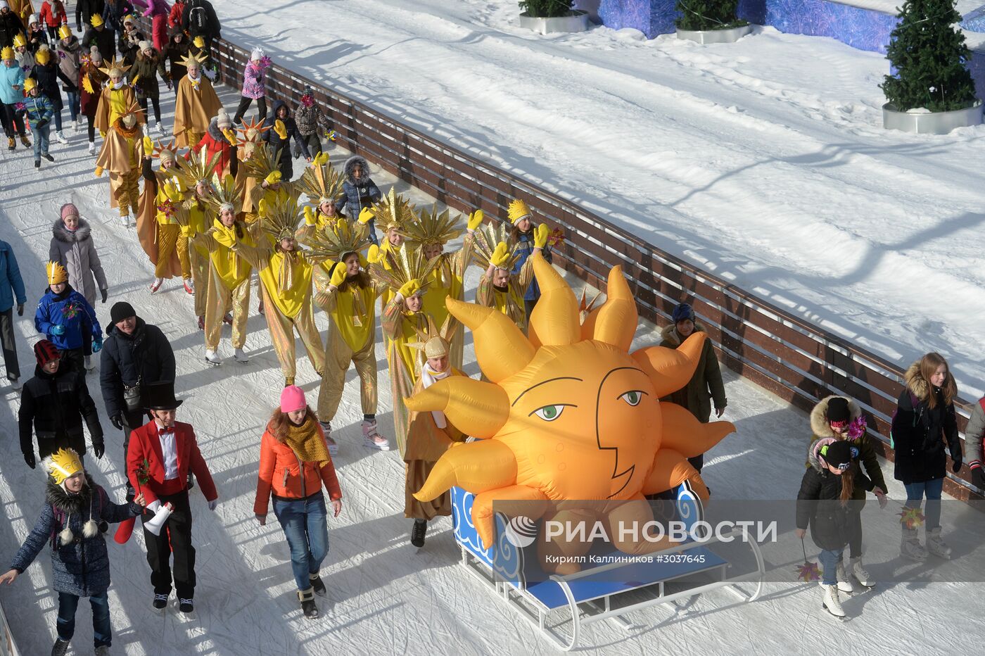 Масленичные гуляния в Москве