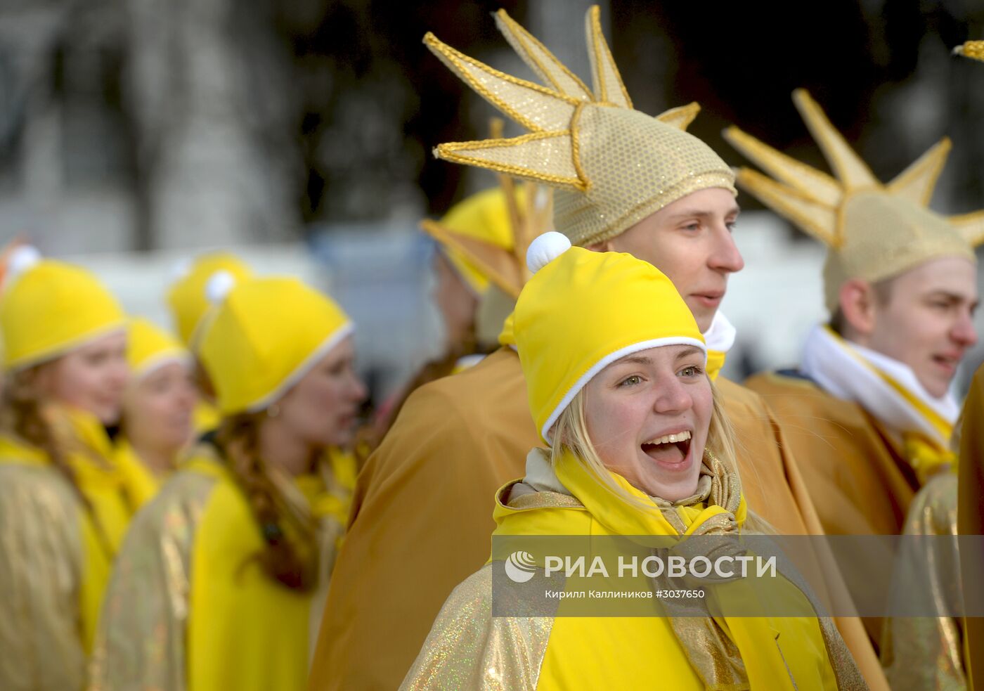 Масленичные гуляния в Москве