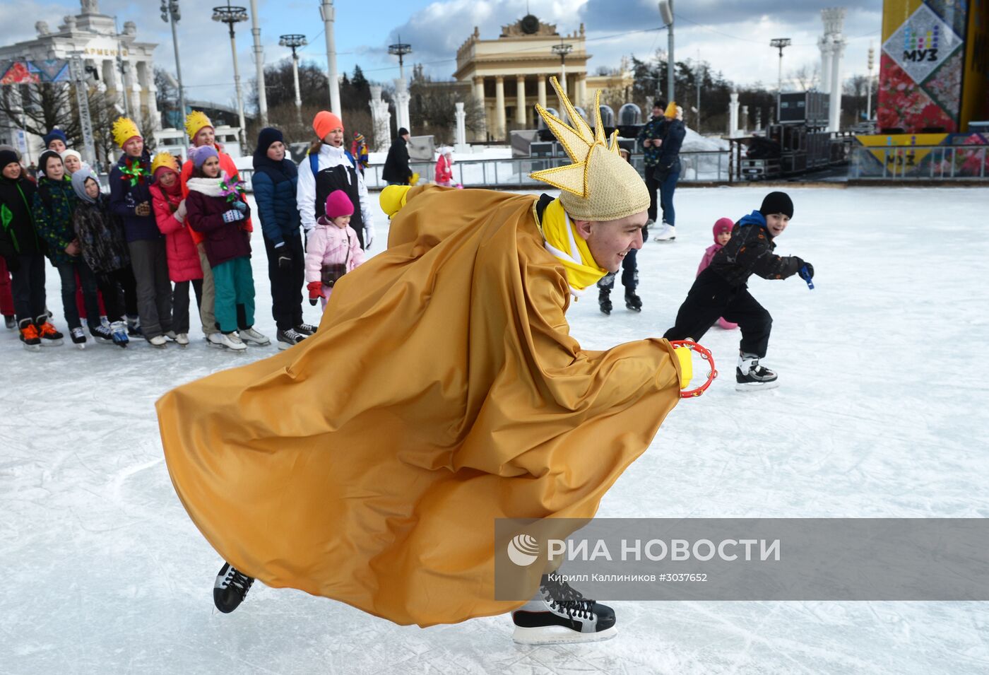 Масленичные гуляния в Москве