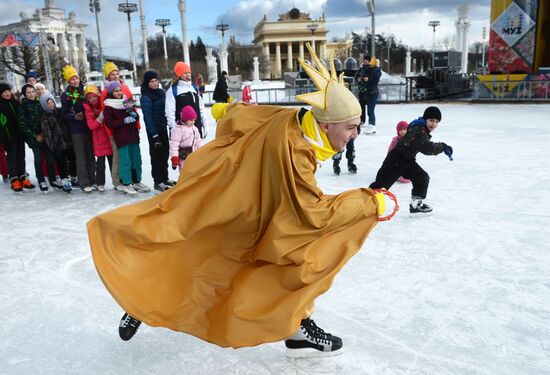 Масленичные гуляния в Москве