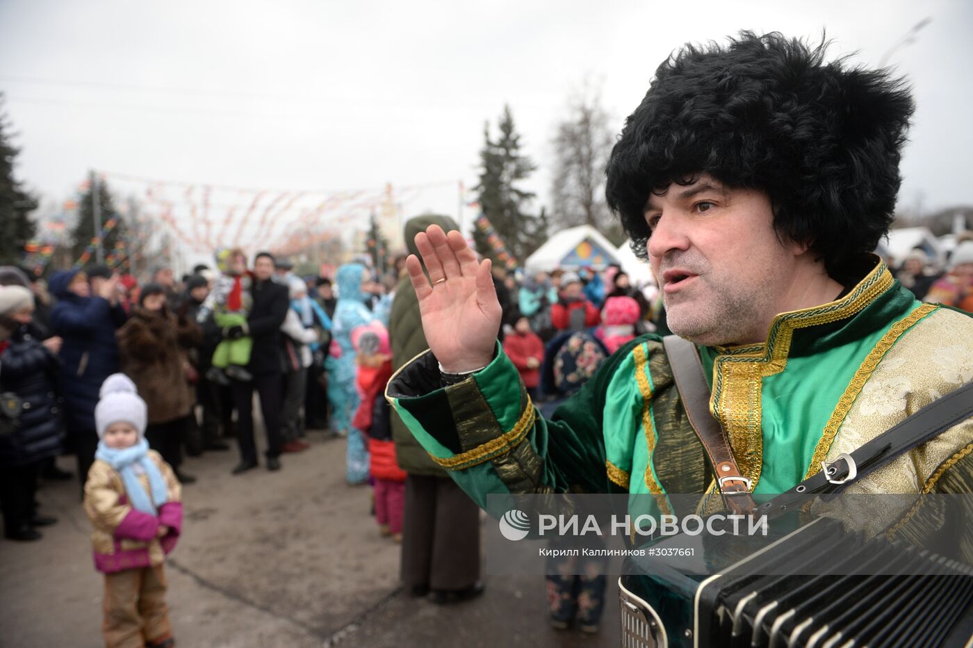 Масленичные гуляния в Москве