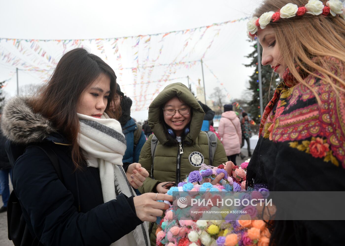 Масленичные гуляния в Москве