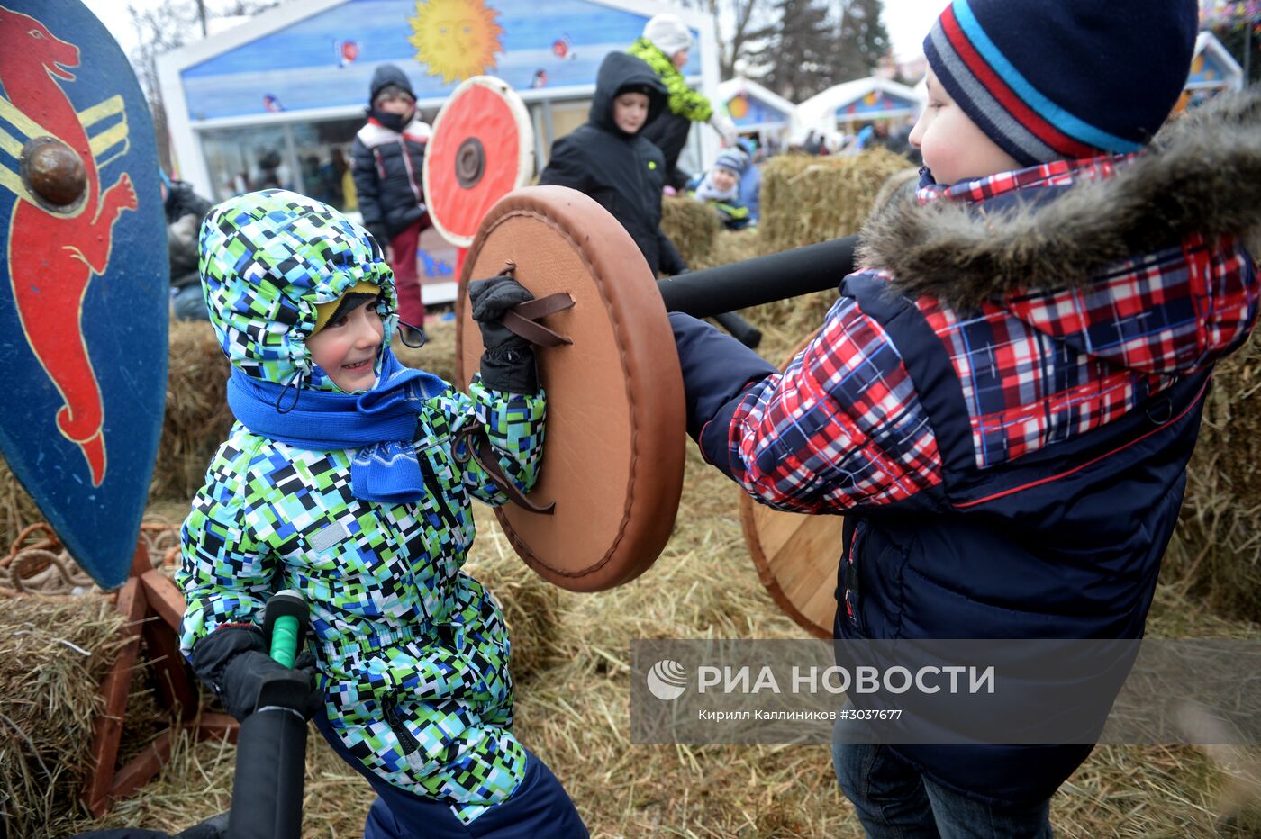 Масленичные гуляния в Москве