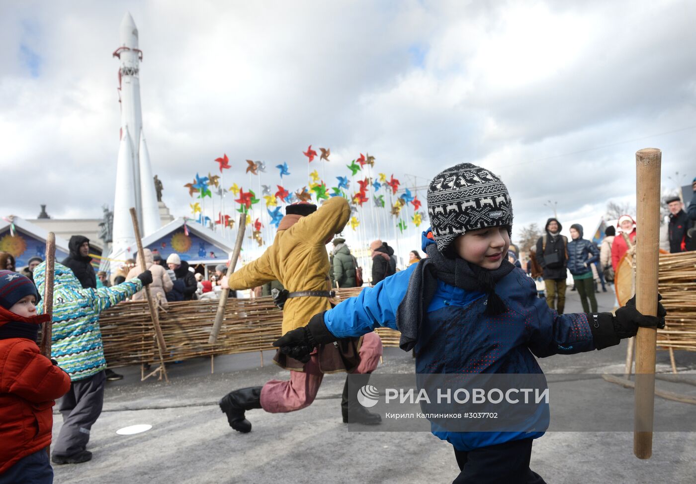 Масленичные гуляния в Москве