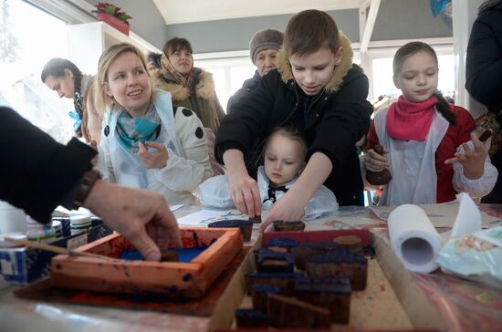 Масленичные гуляния в Москве