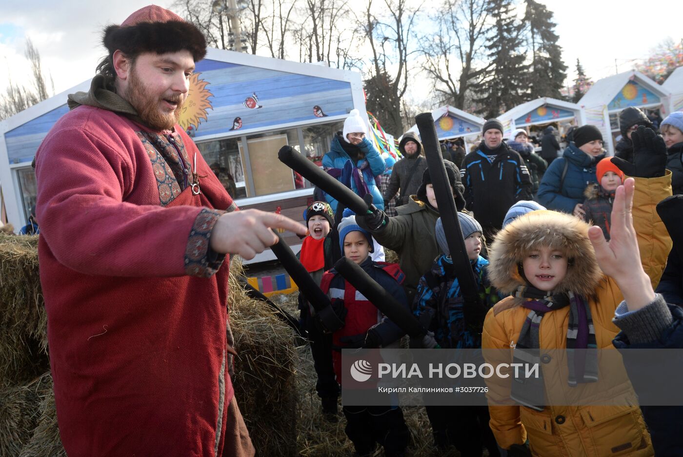 Масленичные гуляния в Москве