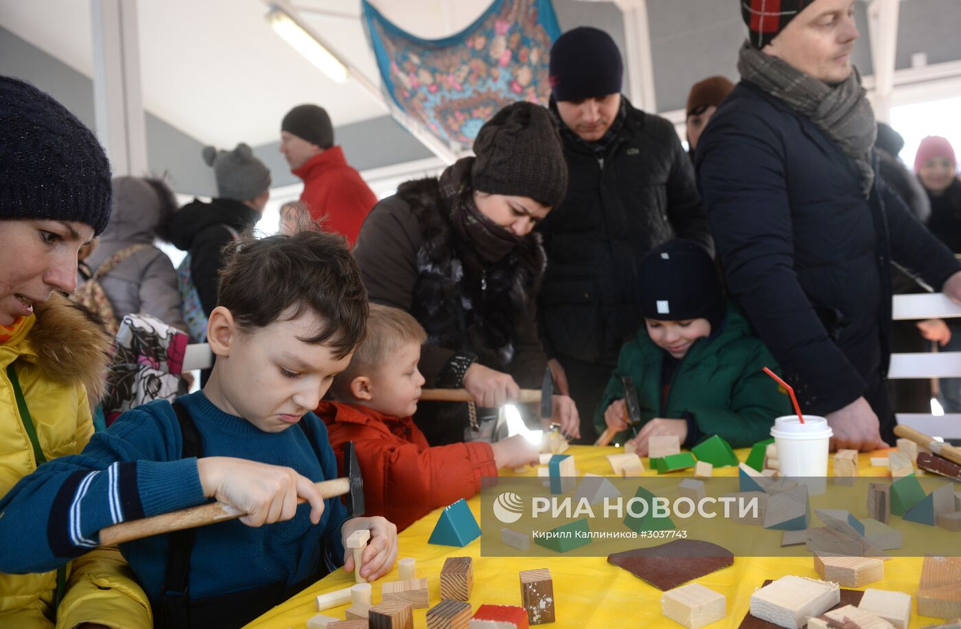 Масленичные гуляния в Москве