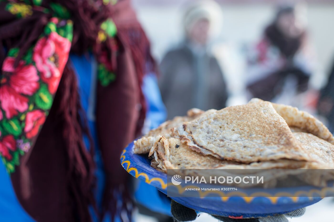 Празднование Масленицы в Омской области