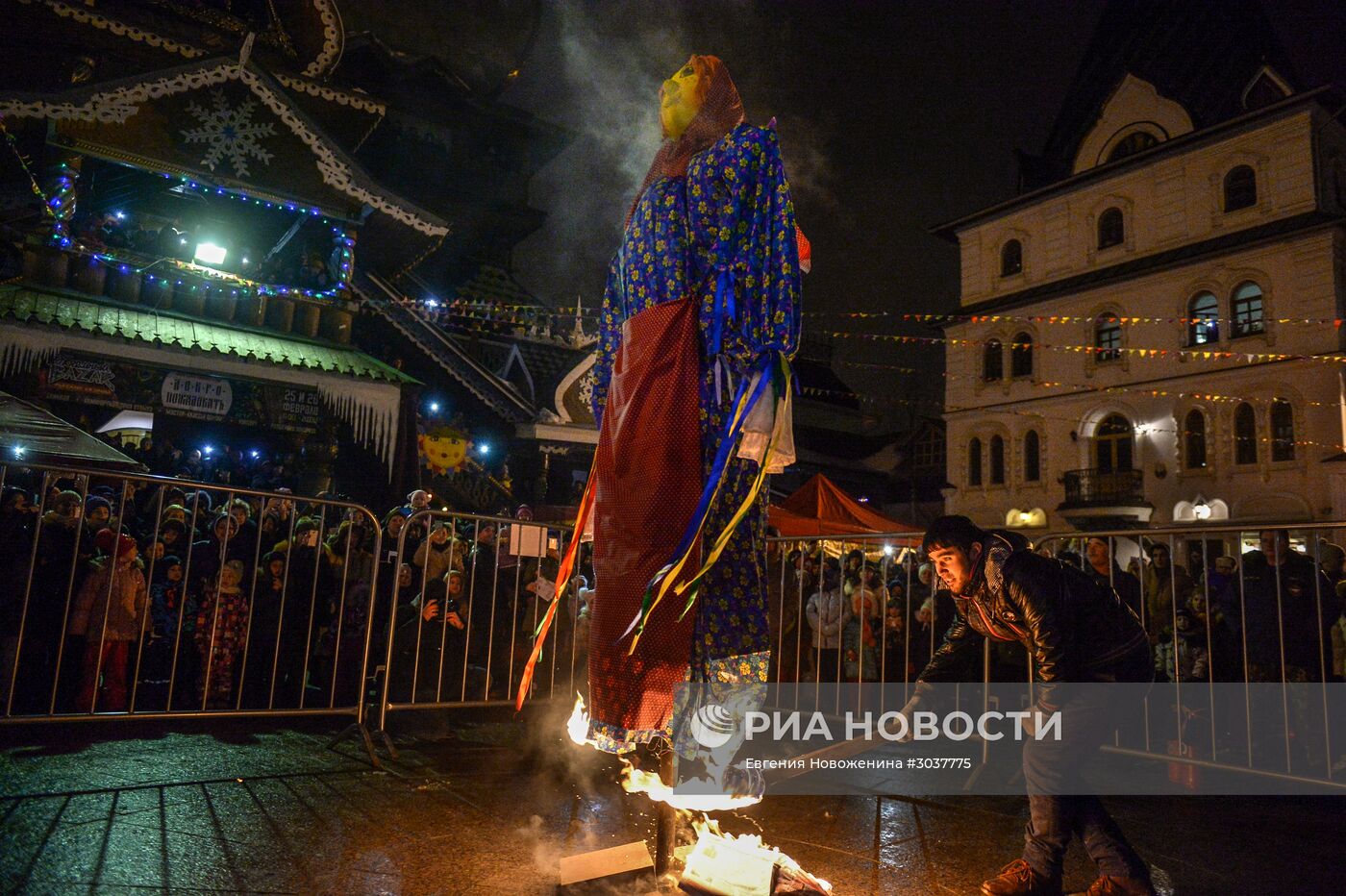 Масленичные гуляния в Москве