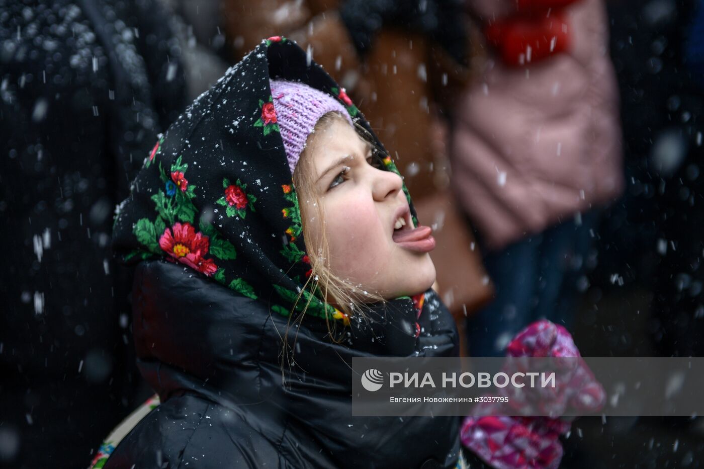 Масленичные гуляния в Москве