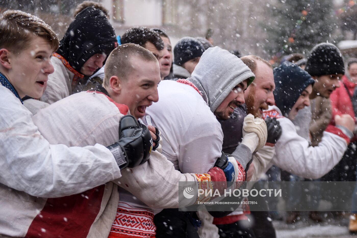 Масленичные гуляния в Москве