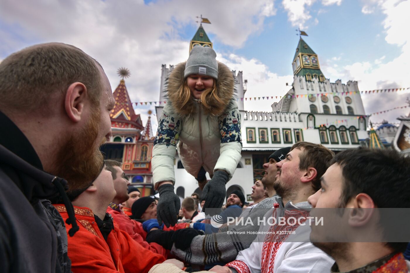 Масленичные гуляния в Москве