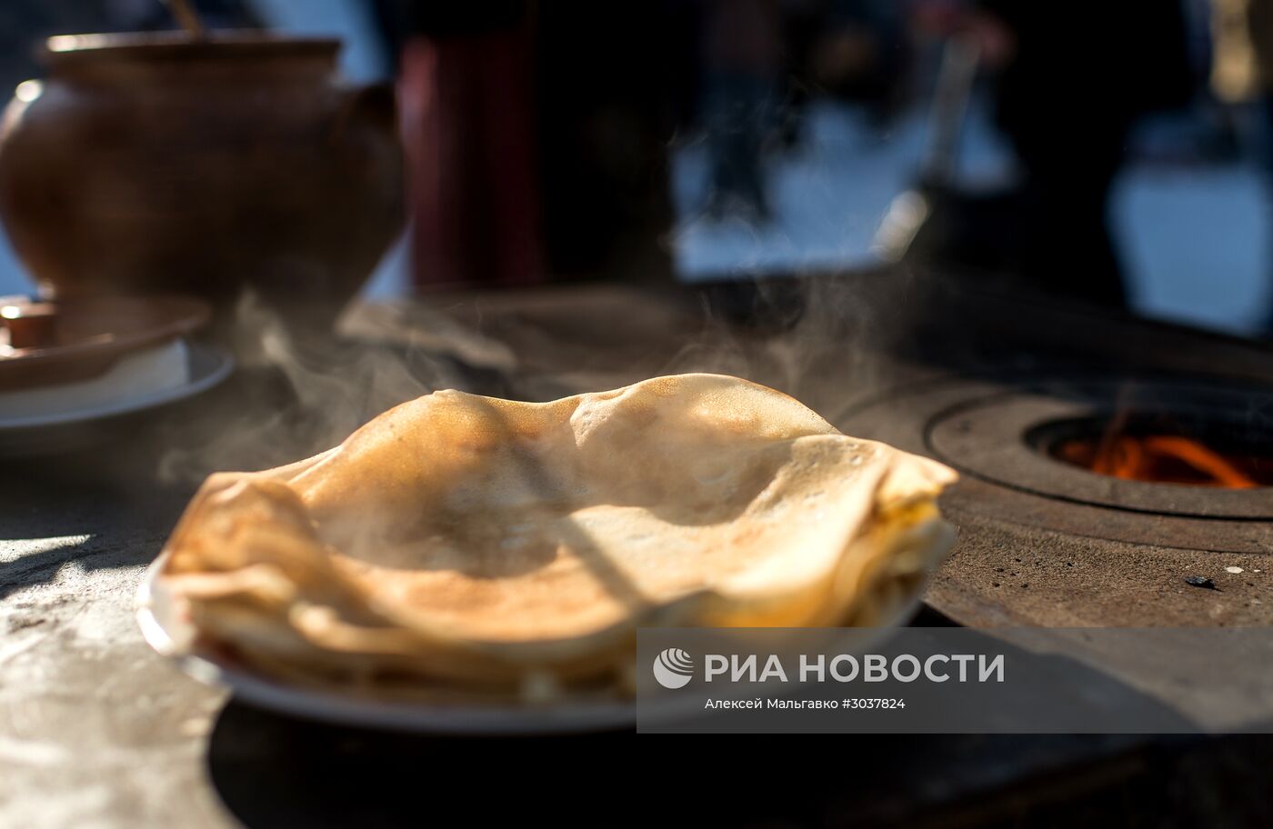 Празднование Масленицы в Омской области