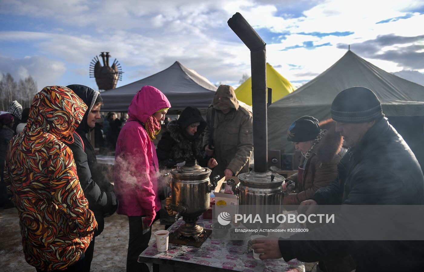 Празднование Масленицы в Никола-Ленивце