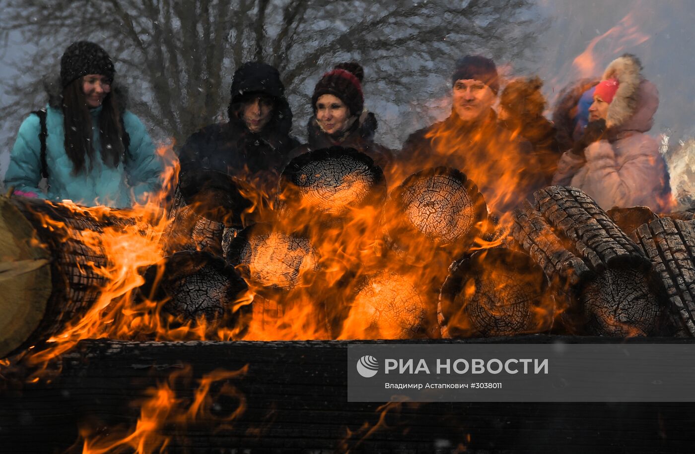 Празднование Масленицы в Никола-Ленивце