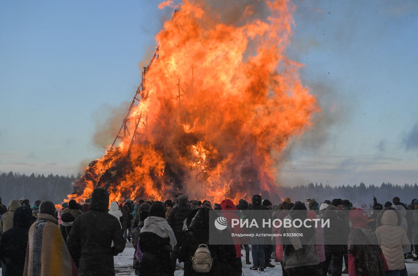 Празднование Масленицы в Никола-Ленивце