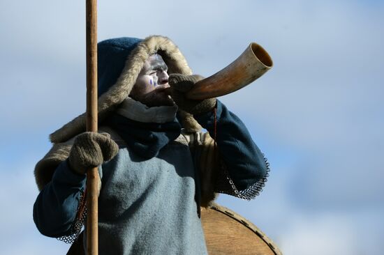 Масленичные гуляния в Москве