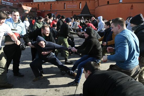 Масленичные гуляния в Москве