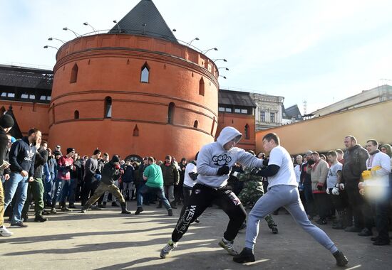 Масленичные гуляния в Москве