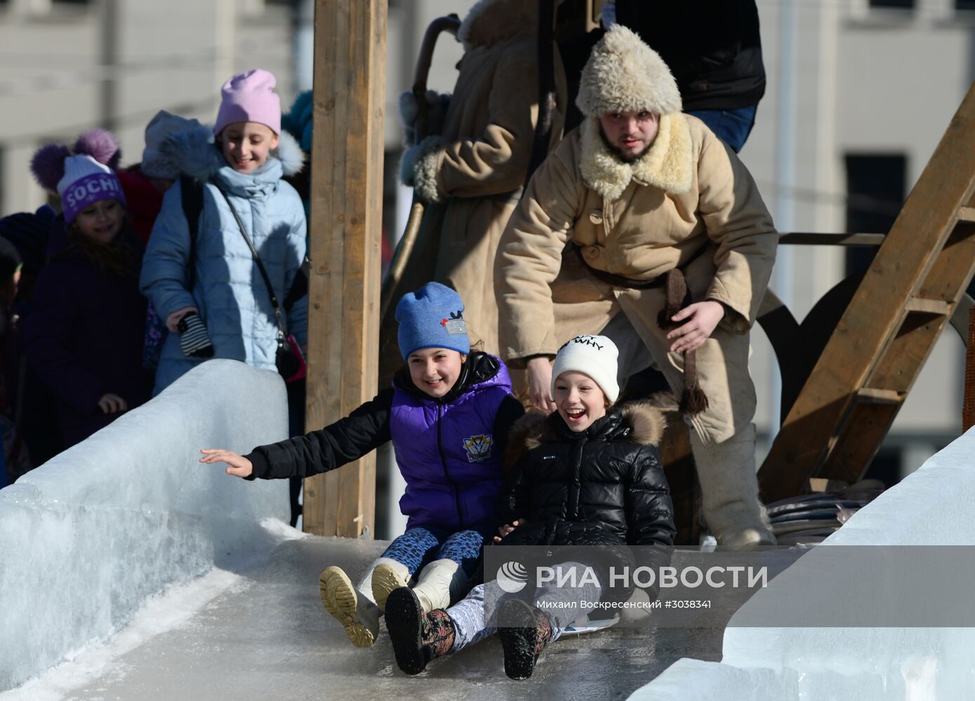 Масленичные гуляния в Москве