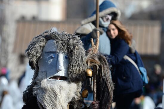 Масленичные гуляния в Москве