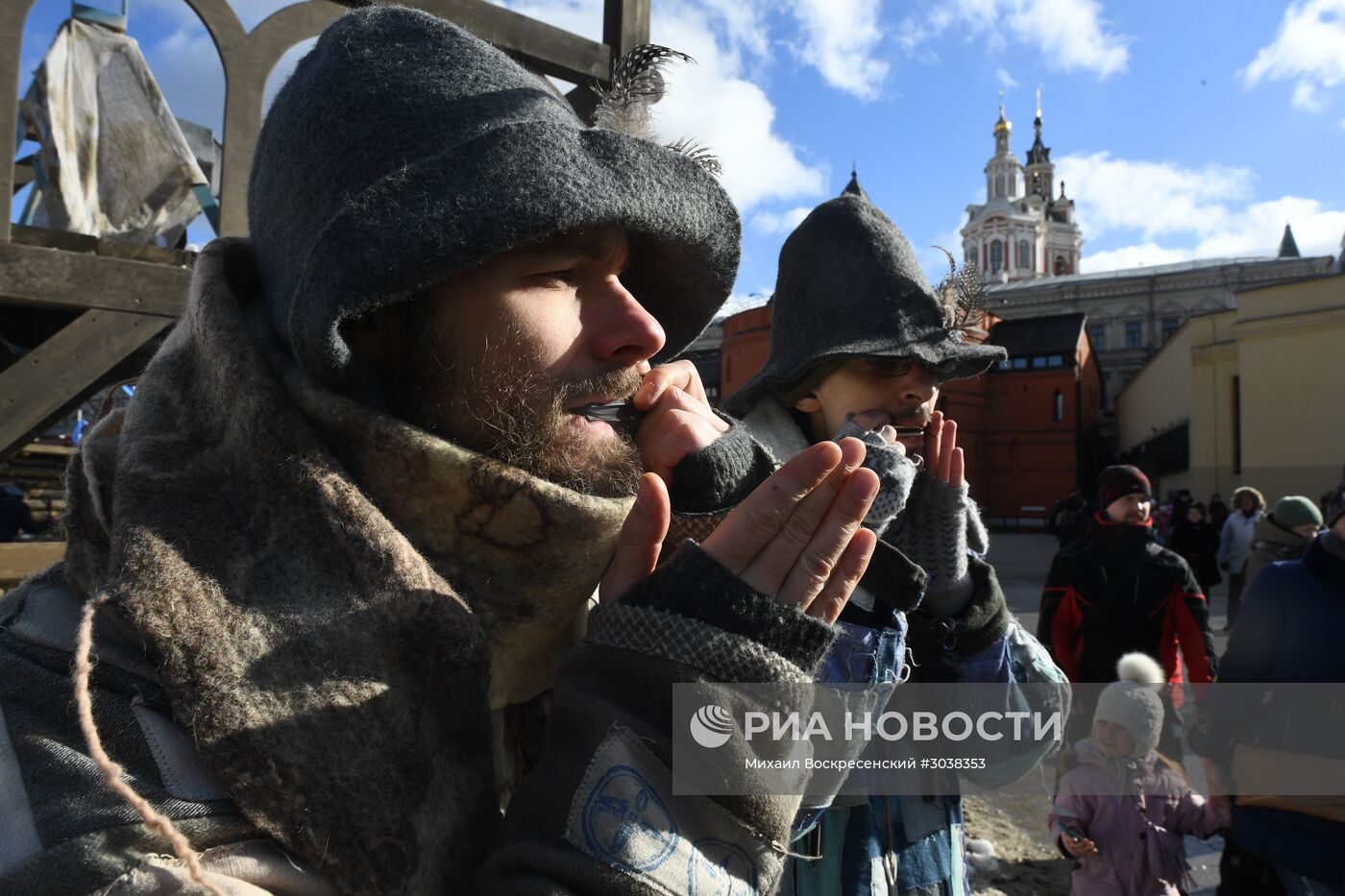 Масленичные гуляния в Москве