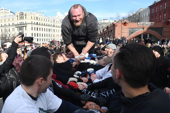 Масленичные гуляния в Москве