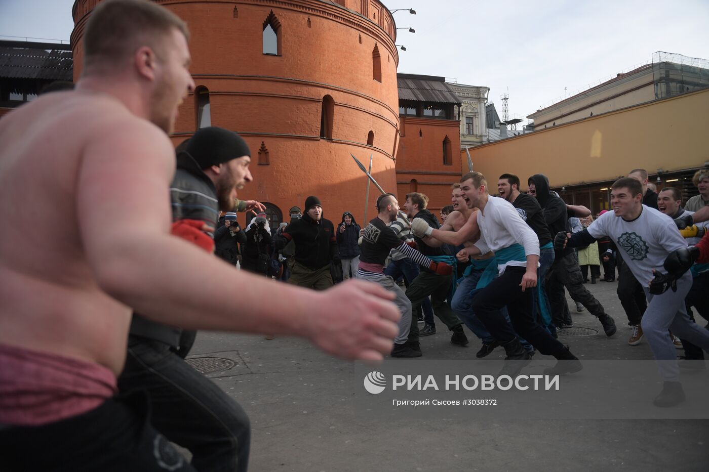 Масленичные гуляния в Москве