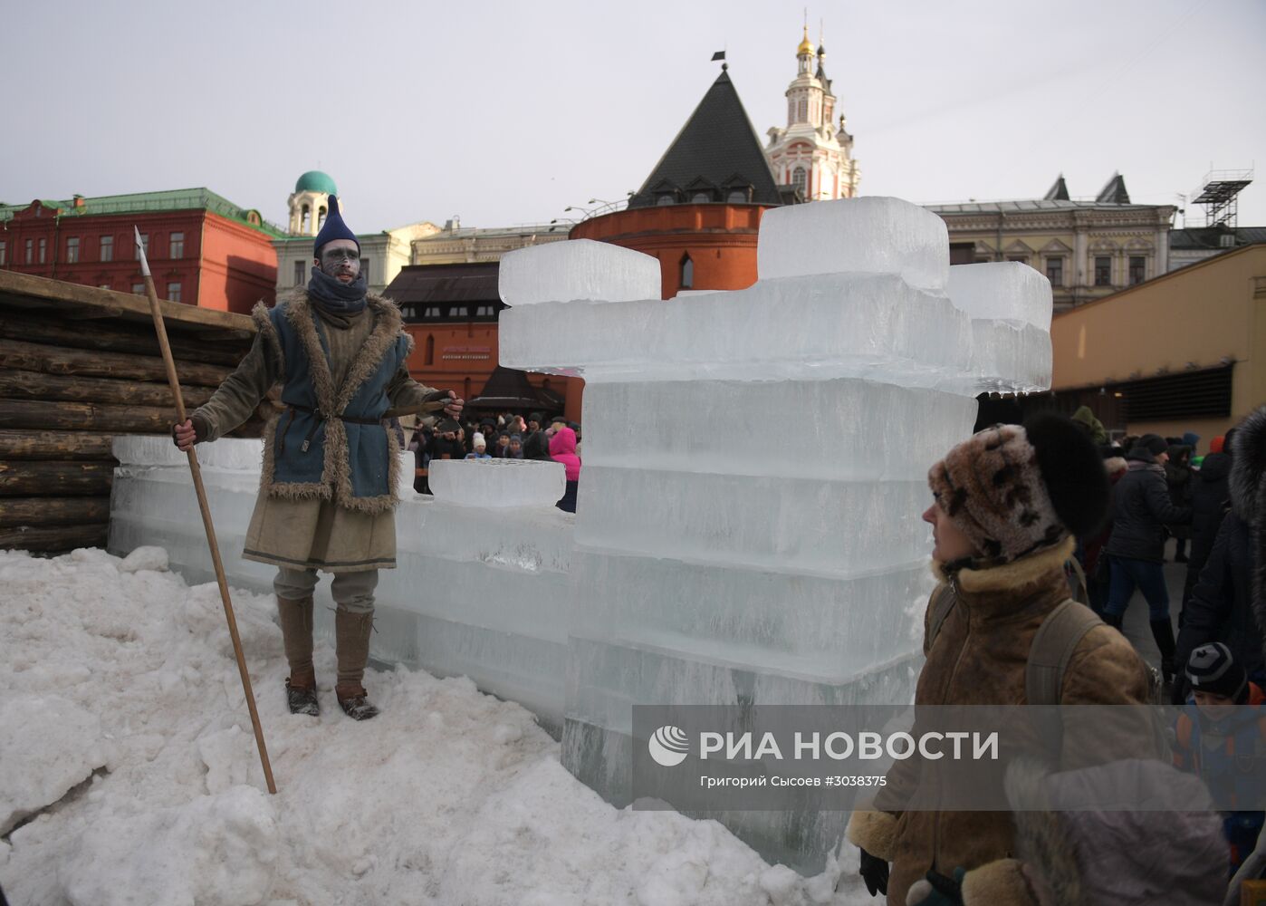 Масленичные гуляния в Москве