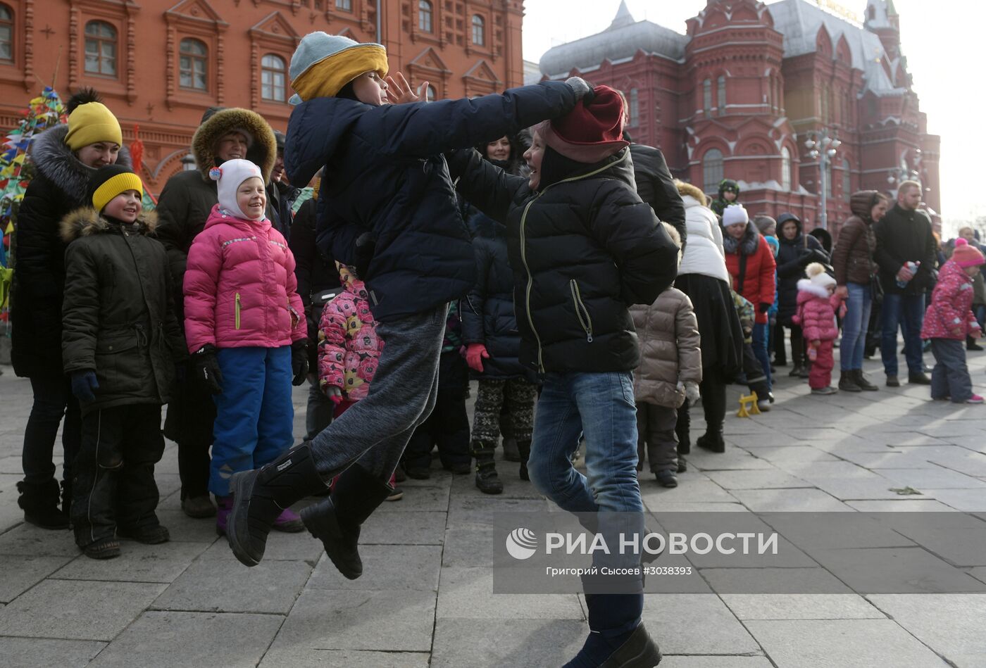 Масленичные гуляния в Москве