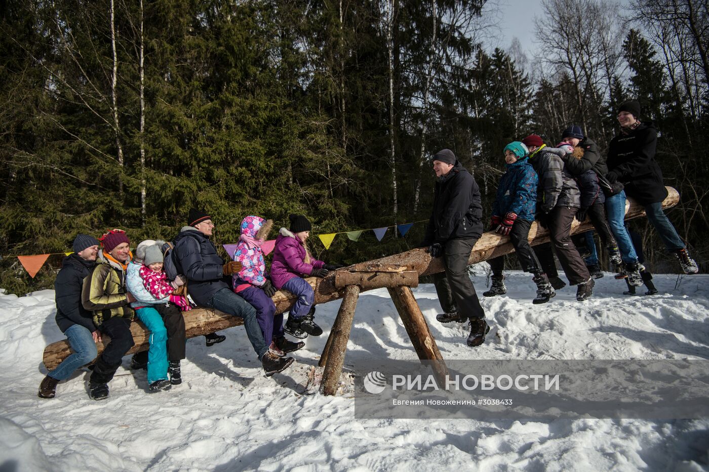 Празднование Масленицы в городах России