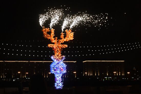 Масленичные гуляния в Москве